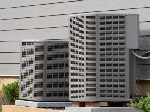 AC units outside a Medina home
