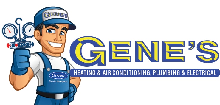 Gene’s Heating & Air Conditioning, Plumbing & Electrical business logo.