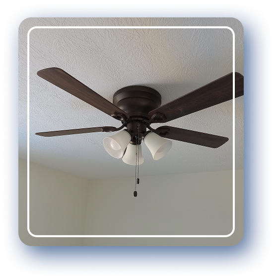 Ceiling Fans and Chandeliers