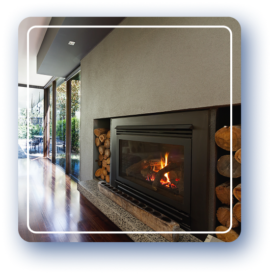 Gas Log Fireplaces