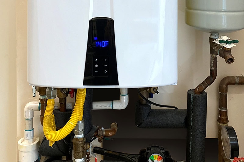 A Guide to Tankless Water Heater Maintenance. Tankless water heater.